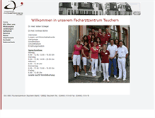 Tablet Screenshot of facharztzentrum-teuchern.de
